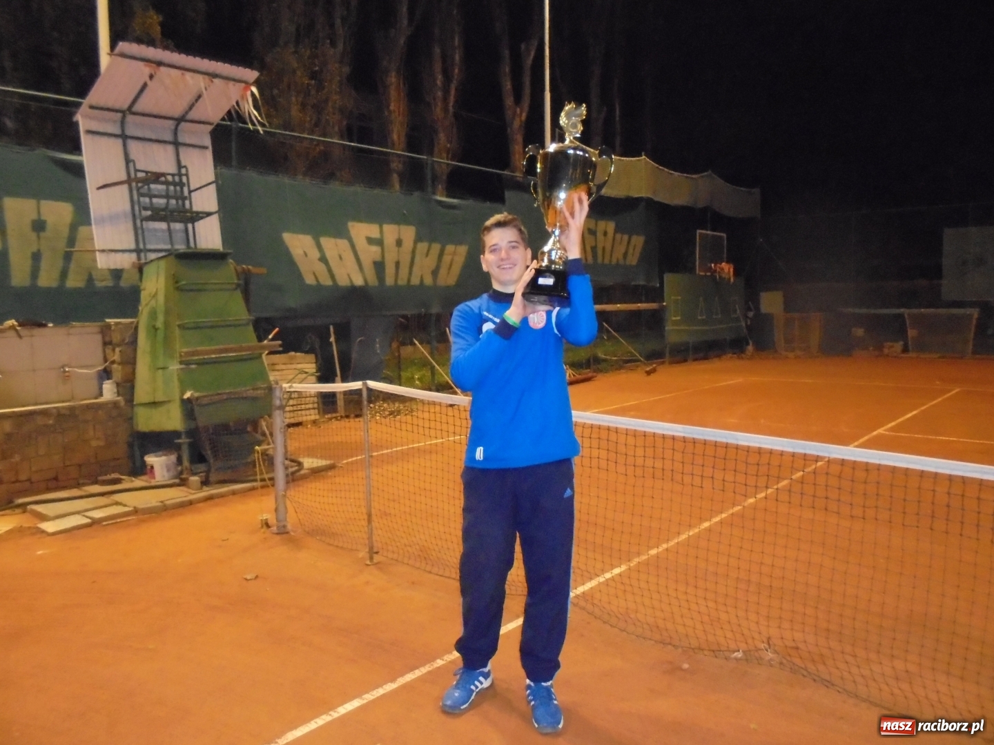 Zdjęcie w galerii na portalu naszraciborz.pl: Wojciech Rybiński zwycięzcą Turnieju Masters 2017 w tenisie wiadomości z regionu