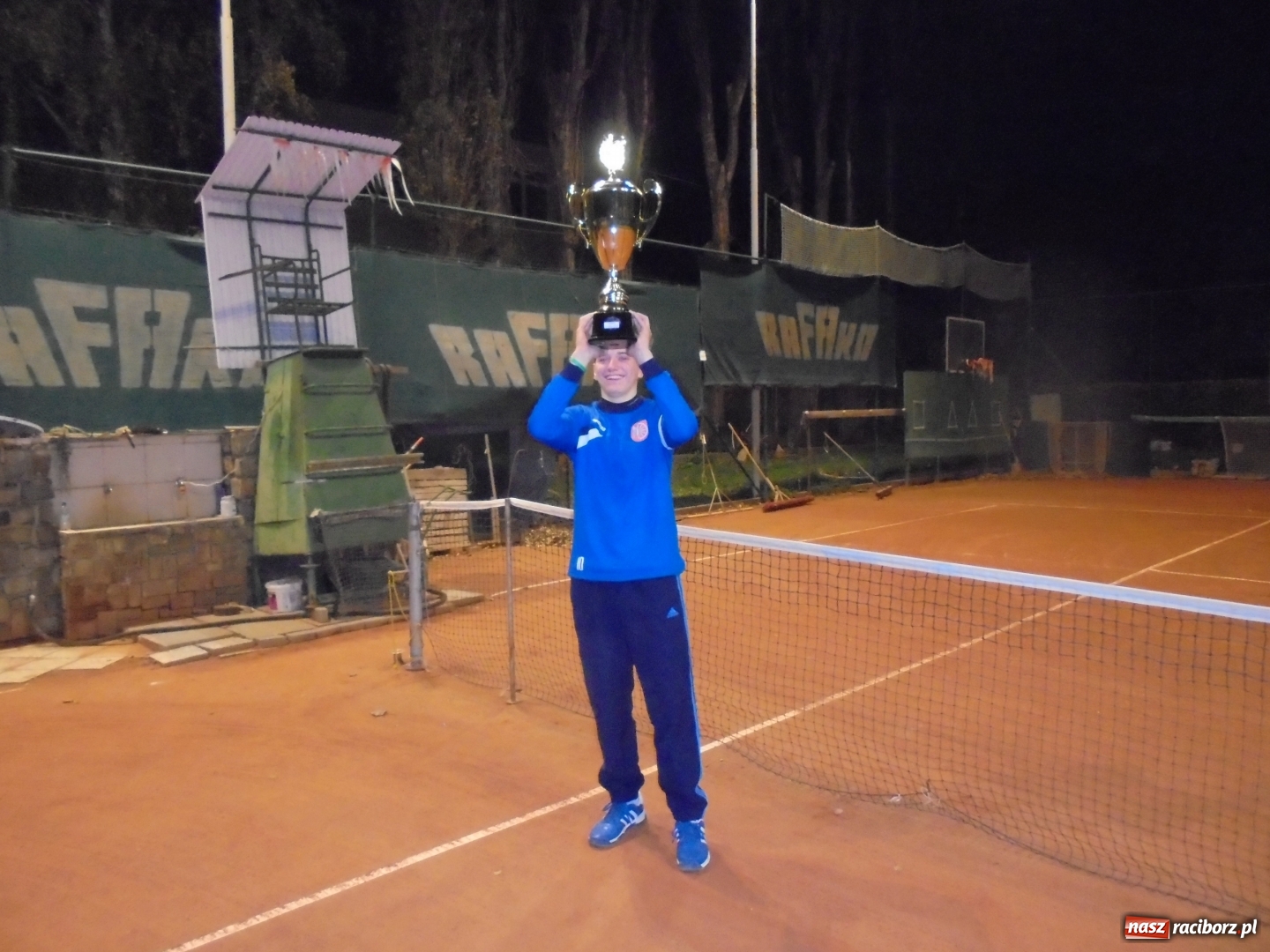 Zdjęcie w galerii na portalu naszraciborz.pl: Wojciech Rybiński zwycięzcą Turnieju Masters 2017 w tenisie wiadomości z regionu