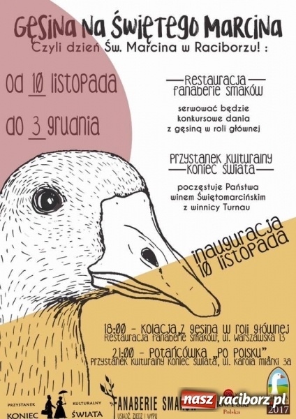 Zdjęcie w galerii na portalu naszraciborz.pl: Gęsina na Świętego Marcina – restauracja Fanaberie Smaków zaprasza na kulinarną ucztę wiadomości z regionu