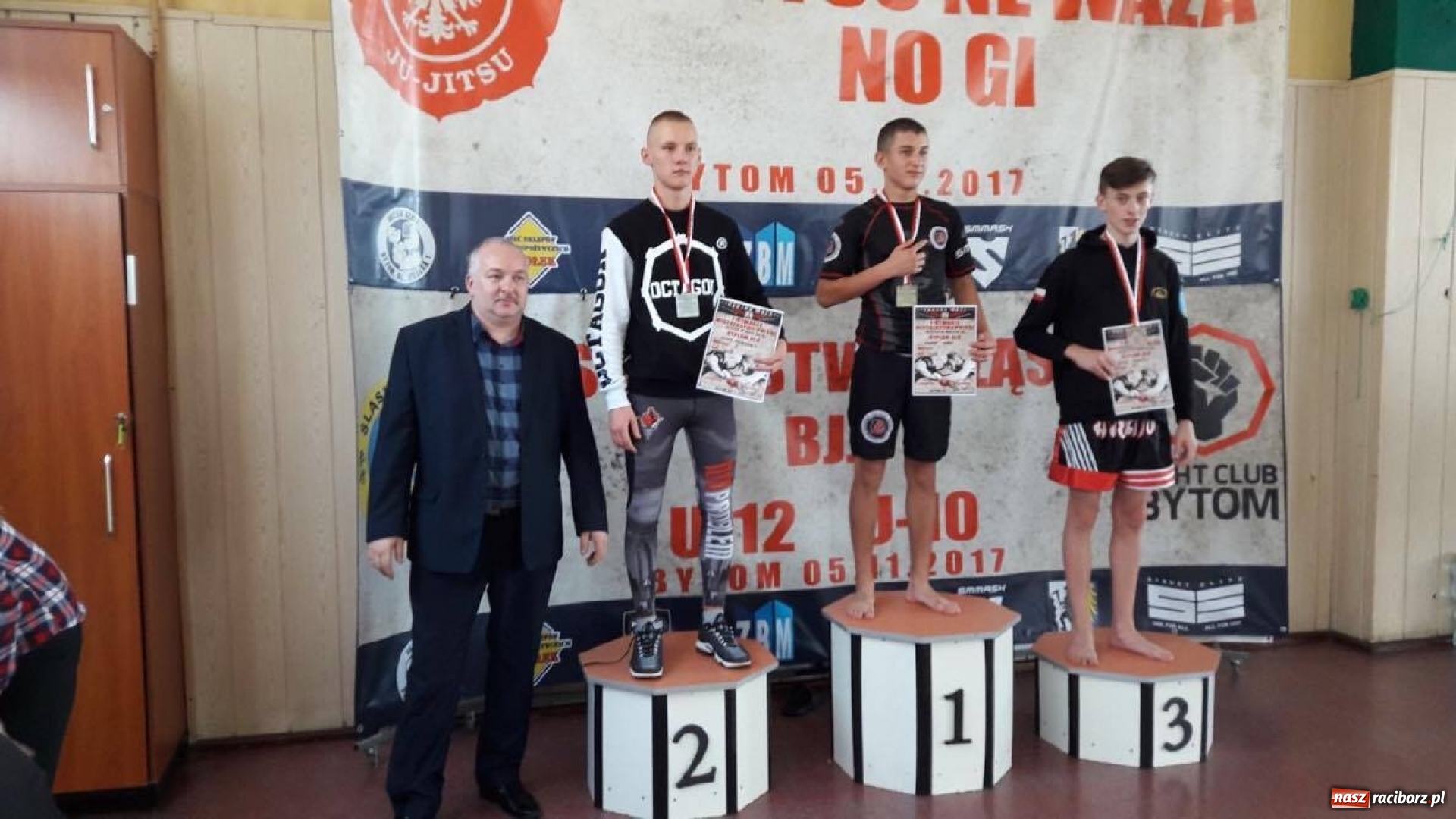 Zdjęcie w galerii na portalu naszraciborz.pl: Świetny start Łamatorów na Mistrzostwach Polski Ne-waza No Gi wiadomości z regionu