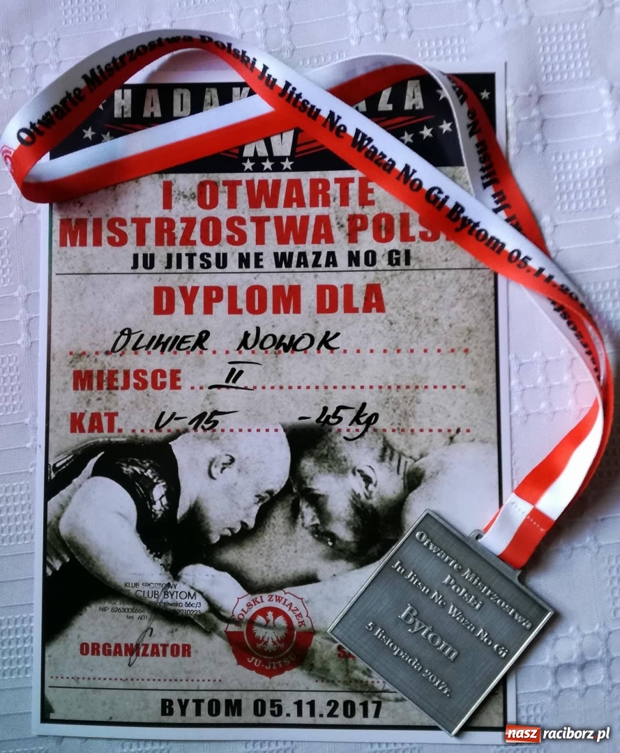 Zdjęcie w galerii na portalu naszraciborz.pl: Świetny start Łamatorów na Mistrzostwach Polski Ne-waza No Gi wiadomości z regionu