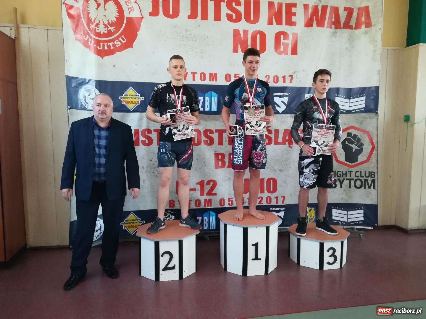 Zdjęcie w galerii na portalu naszraciborz.pl: Świetny start Łamatorów na Mistrzostwach Polski Ne-waza No Gi wiadomości z regionu