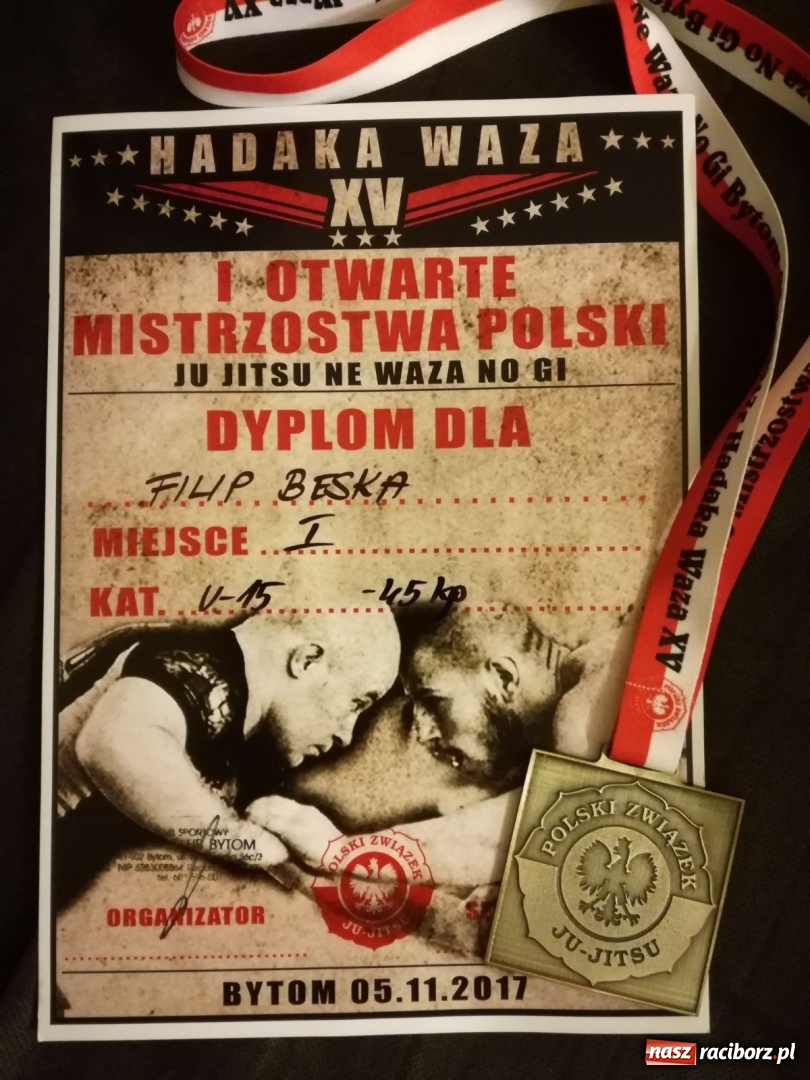 Zdjęcie w galerii na portalu naszraciborz.pl: Świetny start Łamatorów na Mistrzostwach Polski Ne-waza No Gi wiadomości z regionu