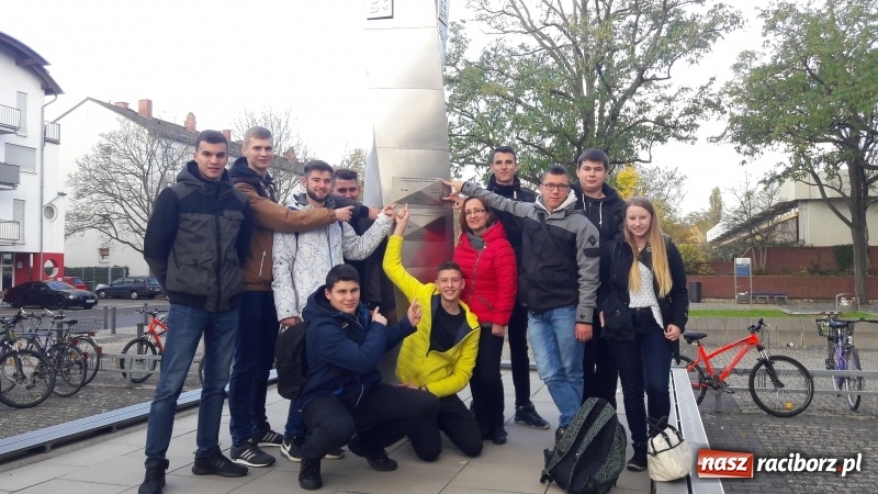 Zdjęcie w galerii na portalu naszraciborz.pl: Z Raciborza do Moguncji. Uczniowie Mechanika zdobywają cenne doświadczenie  wiadomości z regionu