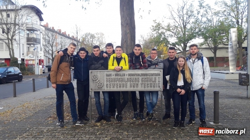 Zdjęcie w galerii na portalu naszraciborz.pl: Z Raciborza do Moguncji. Uczniowie Mechanika zdobywają cenne doświadczenie  wiadomości z regionu