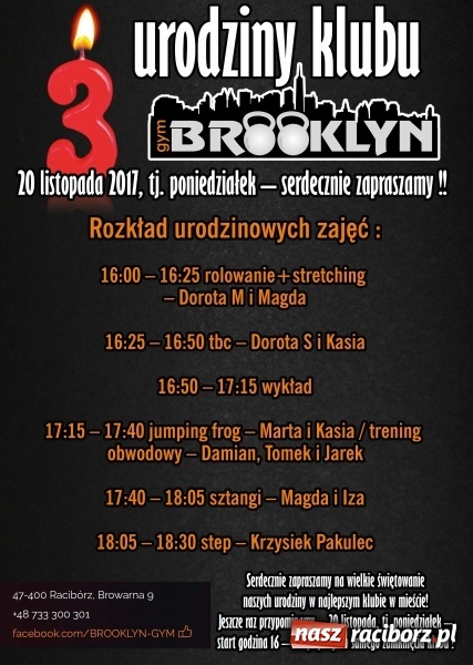 Zdjęcie w galerii na portalu naszraciborz.pl: Paula Mocior i Piotr Borecki przyjadą do Raciborza na trzecie urodziny BrooklynGym wiadomości z regionu