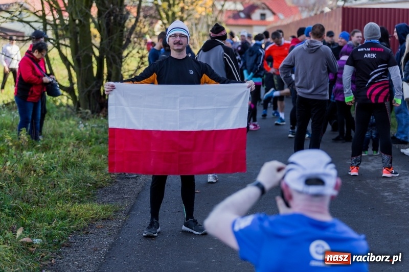 Zdjęcie w galerii na portalu naszraciborz.pl: Dubel projektu 4Biegi Racibórz w Święto Niepodległości wiadomości z regionu