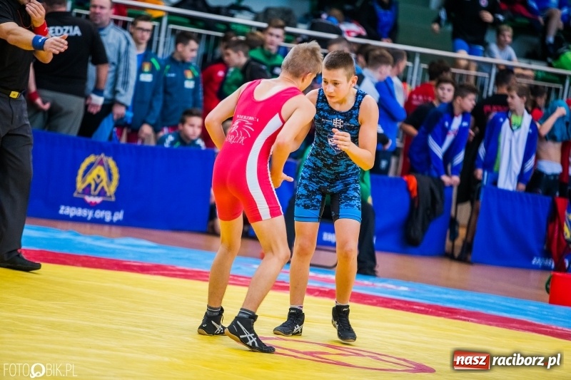Zdjęcie w galerii na portalu naszraciborz.pl: W Arenie Rafako trwają Mistrzostwa Polski Młodzików w zapasach  wiadomości z regionu