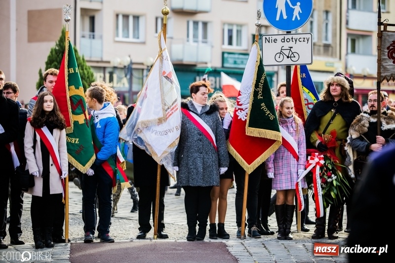 Zdjęcie w galerii na portalu naszraciborz.pl: Raciborskie obchody Święta Niepodległości wiadomości z regionu