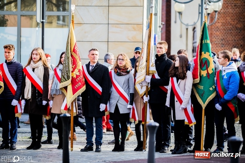 Zdjęcie w galerii na portalu naszraciborz.pl: Raciborskie obchody Święta Niepodległości wiadomości z regionu