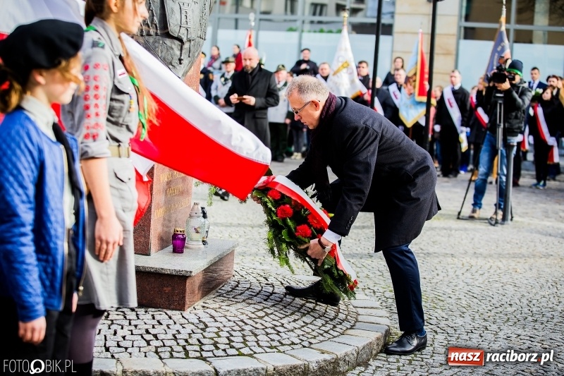 Zdjęcie w galerii na portalu naszraciborz.pl: Raciborskie obchody Święta Niepodległości wiadomości z regionu