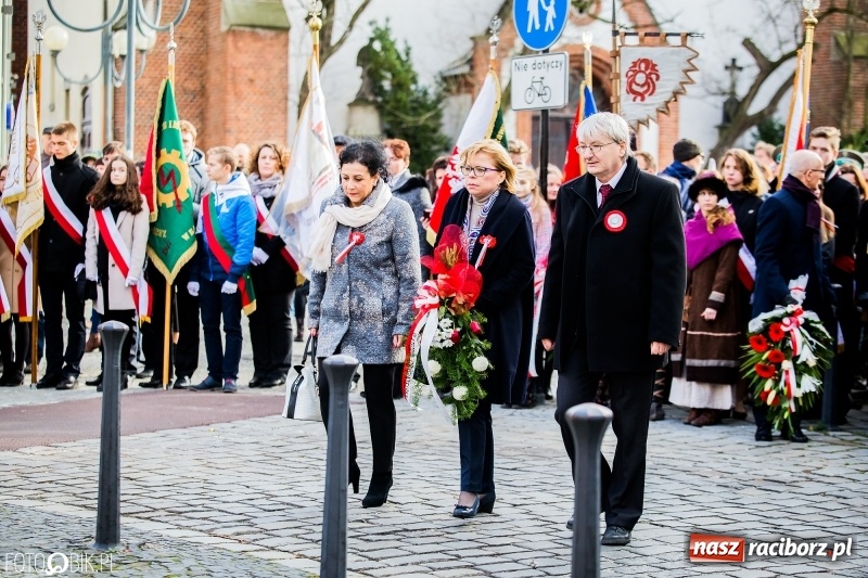 Zdjęcie w galerii na portalu naszraciborz.pl: Raciborskie obchody Święta Niepodległości wiadomości z regionu