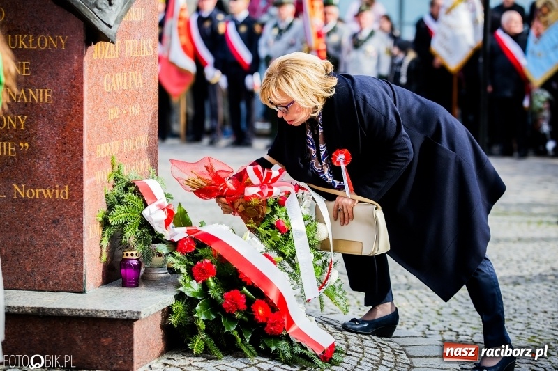 Zdjęcie w galerii na portalu naszraciborz.pl: Raciborskie obchody Święta Niepodległości wiadomości z regionu