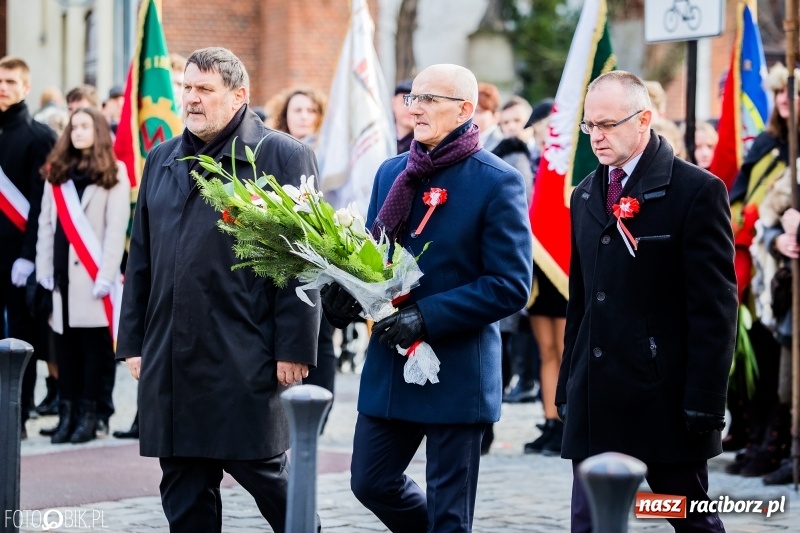 Zdjęcie w galerii na portalu naszraciborz.pl: Raciborskie obchody Święta Niepodległości wiadomości z regionu