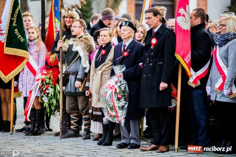 Zdjęcie w galerii na portalu naszraciborz.pl: Raciborskie obchody Święta Niepodległości wiadomości z regionu