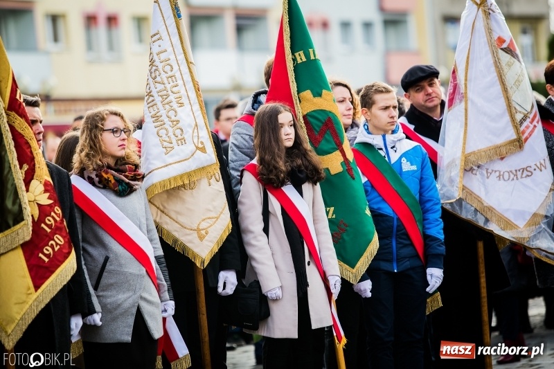 Zdjęcie w galerii na portalu naszraciborz.pl: Raciborskie obchody Święta Niepodległości wiadomości z regionu