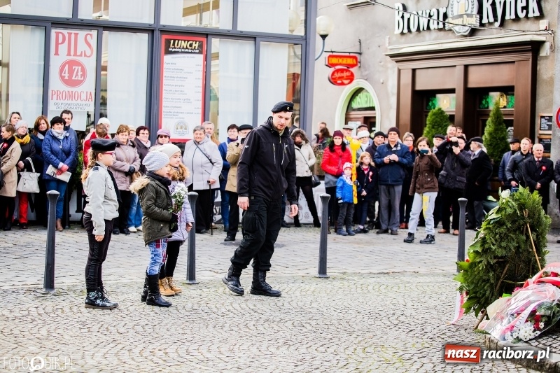 Zdjęcie w galerii na portalu naszraciborz.pl: Raciborskie obchody Święta Niepodległości wiadomości z regionu