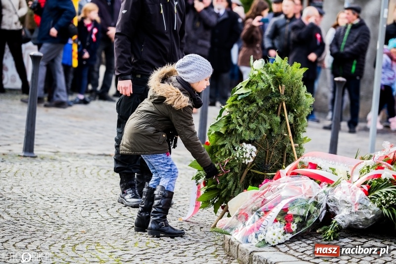 Zdjęcie w galerii na portalu naszraciborz.pl: Raciborskie obchody Święta Niepodległości wiadomości z regionu