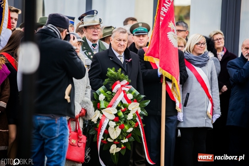 Zdjęcie w galerii na portalu naszraciborz.pl: Raciborskie obchody Święta Niepodległości wiadomości z regionu
