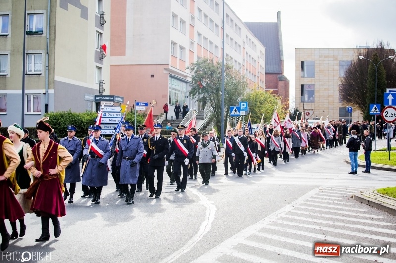 Zdjęcie w galerii na portalu naszraciborz.pl: Raciborskie obchody Święta Niepodległości wiadomości z regionu