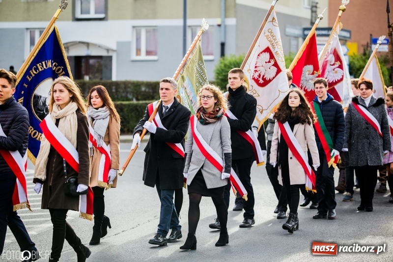 Zdjęcie w galerii na portalu naszraciborz.pl: Raciborskie obchody Święta Niepodległości wiadomości z regionu