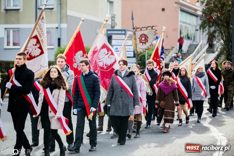 Zdjęcie w galerii na portalu naszraciborz.pl: Raciborskie obchody Święta Niepodległości wiadomości z regionu