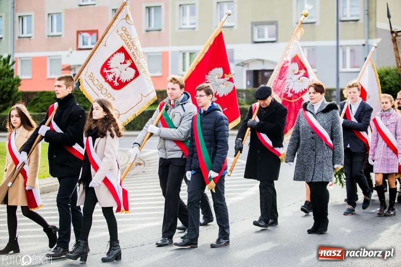 Zdjęcie w galerii na portalu naszraciborz.pl: Raciborskie obchody Święta Niepodległości wiadomości z regionu