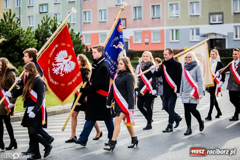 Zdjęcie w galerii na portalu naszraciborz.pl: Raciborskie obchody Święta Niepodległości wiadomości z regionu