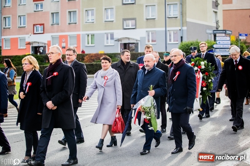 Zdjęcie w galerii na portalu naszraciborz.pl: Raciborskie obchody Święta Niepodległości wiadomości z regionu