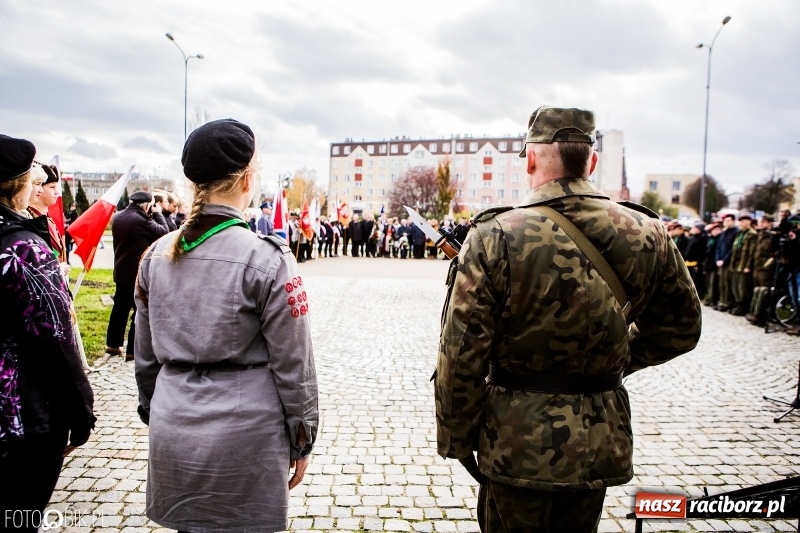 Zdjęcie w galerii na portalu naszraciborz.pl: Raciborskie obchody Święta Niepodległości wiadomości z regionu