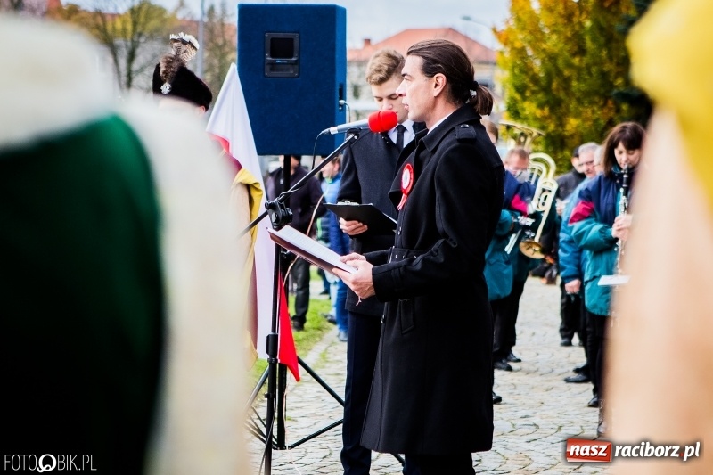 Zdjęcie w galerii na portalu naszraciborz.pl: Raciborskie obchody Święta Niepodległości wiadomości z regionu