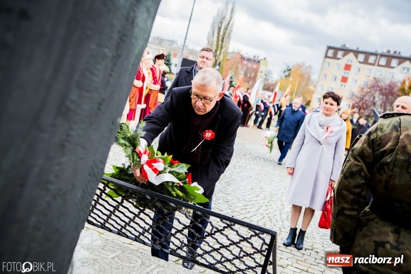 Zdjęcie w galerii na portalu naszraciborz.pl: Raciborskie obchody Święta Niepodległości wiadomości z regionu