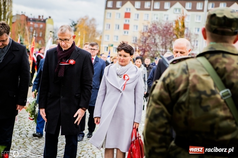 Zdjęcie w galerii na portalu naszraciborz.pl: Raciborskie obchody Święta Niepodległości wiadomości z regionu