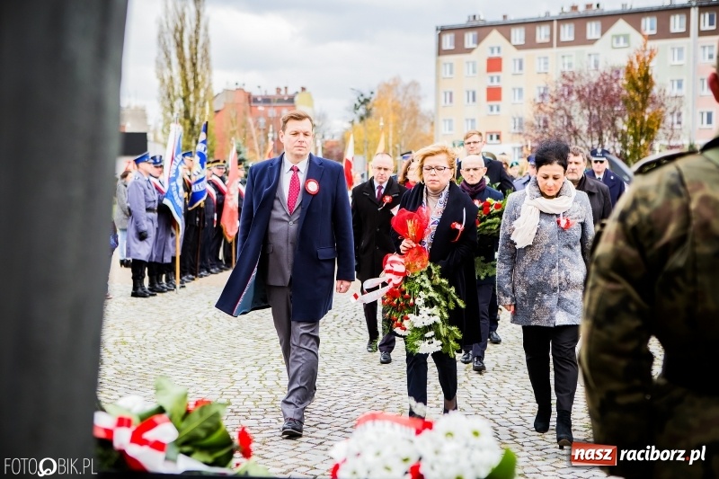 Zdjęcie w galerii na portalu naszraciborz.pl: Raciborskie obchody Święta Niepodległości wiadomości z regionu
