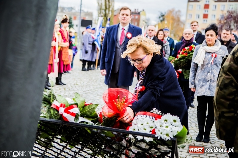Zdjęcie w galerii na portalu naszraciborz.pl: Raciborskie obchody Święta Niepodległości wiadomości z regionu