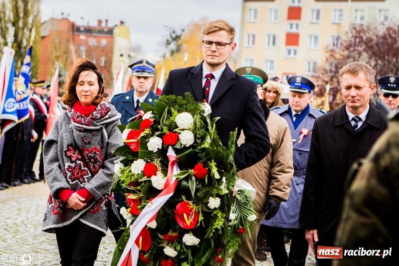Zdjęcie w galerii na portalu naszraciborz.pl: Raciborskie obchody Święta Niepodległości wiadomości z regionu