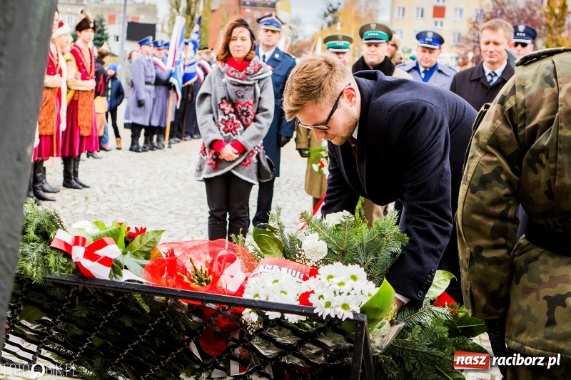 Zdjęcie w galerii na portalu naszraciborz.pl: Raciborskie obchody Święta Niepodległości wiadomości z regionu