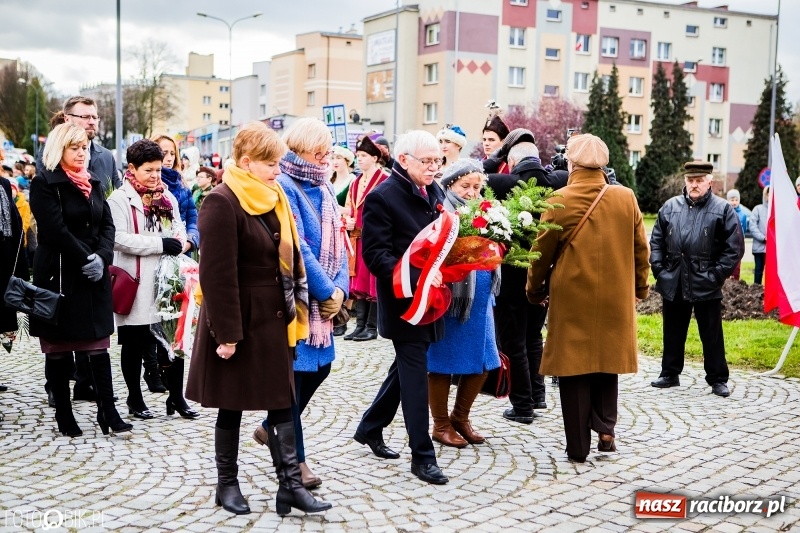 Zdjęcie w galerii na portalu naszraciborz.pl: Raciborskie obchody Święta Niepodległości wiadomości z regionu