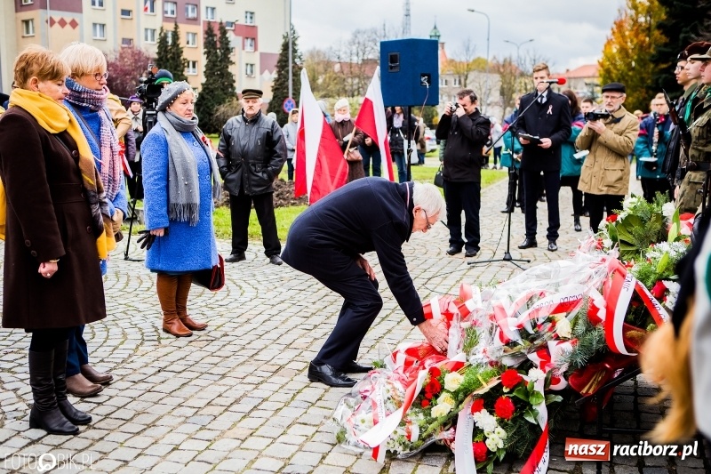 Zdjęcie w galerii na portalu naszraciborz.pl: Raciborskie obchody Święta Niepodległości wiadomości z regionu