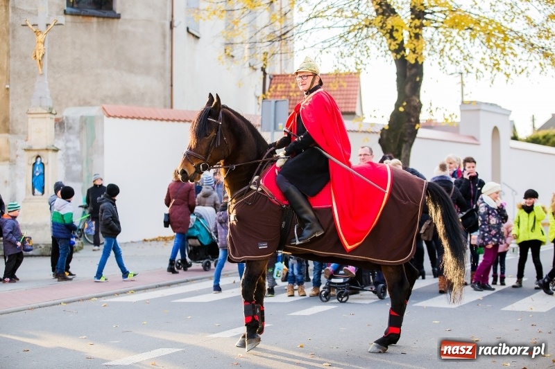 Zdjęcie w galerii na portalu naszraciborz.pl: Święty Marcin na koniu w Bieńkowicach wiadomości z regionu