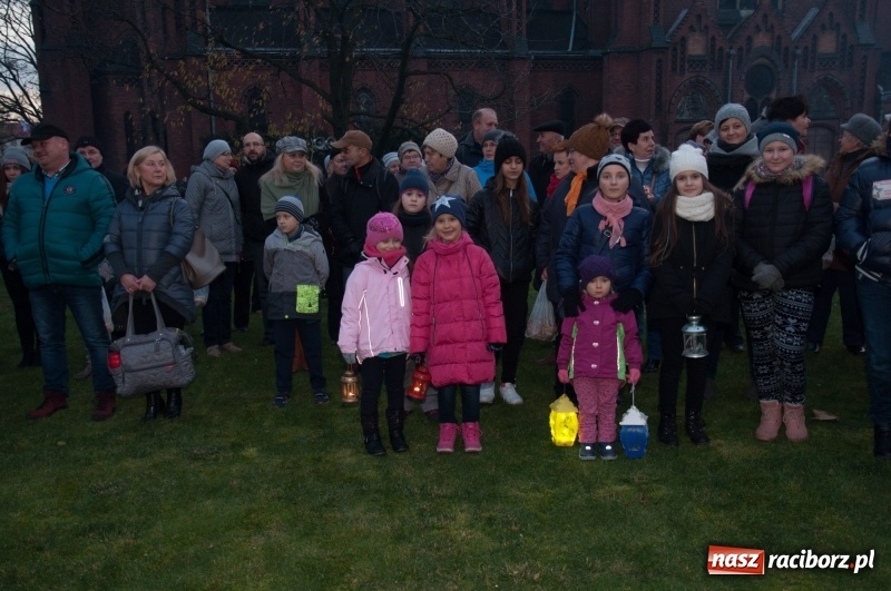 Zdjęcie w galerii na portalu naszraciborz.pl: Święty Marcin w farskich ogrodach na Starej Wsi wiadomości z regionu