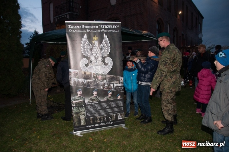 Zdjęcie w galerii na portalu naszraciborz.pl: Święty Marcin w farskich ogrodach na Starej Wsi wiadomości z regionu