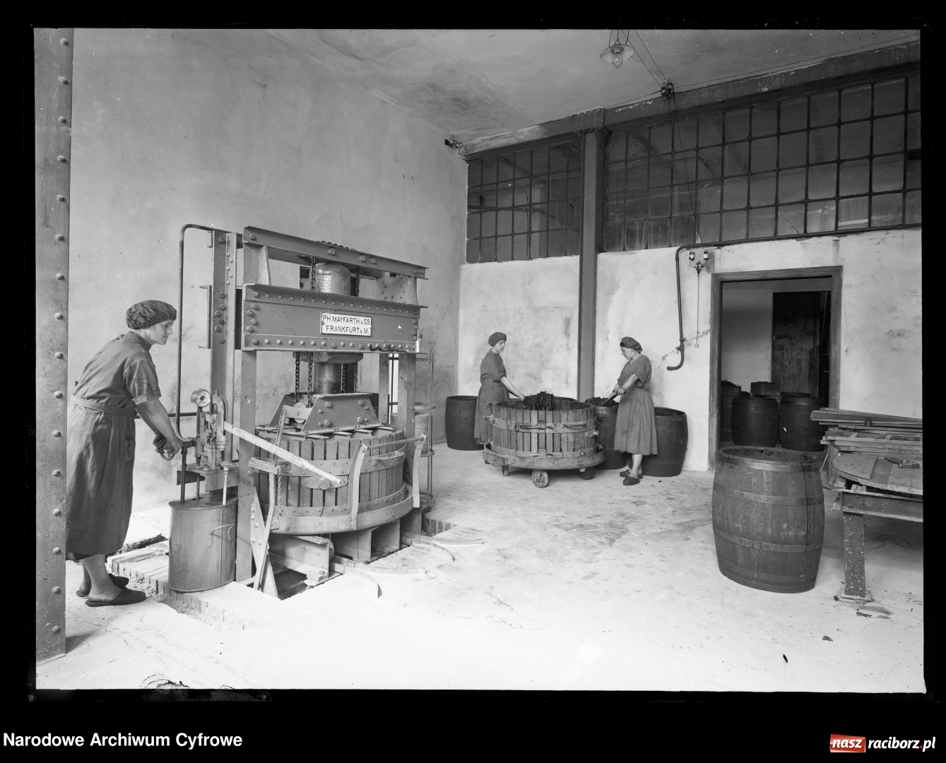 Zdjęcie w galerii na portalu naszraciborz.pl: Raciborskie imperium tytoniowe Domsów na starej fotografii  wiadomości z regionu