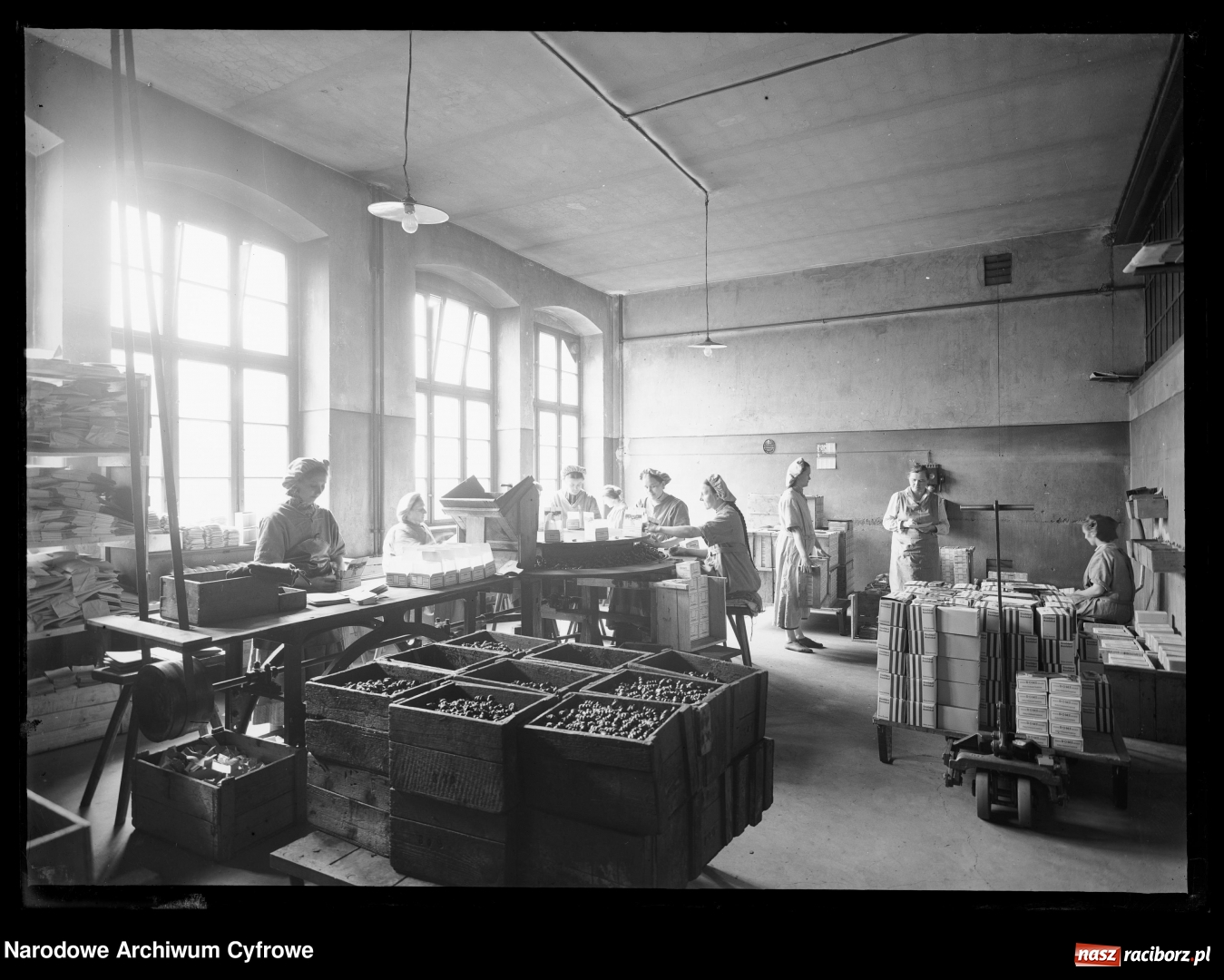 Zdjęcie w galerii na portalu naszraciborz.pl: Raciborskie imperium tytoniowe Domsów na starej fotografii  wiadomości z regionu