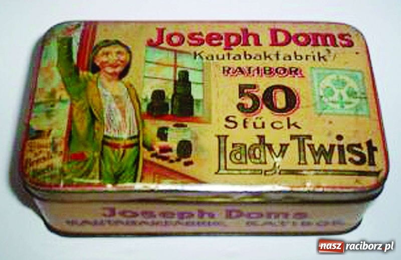 Zdjęcie w galerii na portalu naszraciborz.pl: Raciborskie imperium tytoniowe Domsów na starej fotografii  wiadomości z regionu