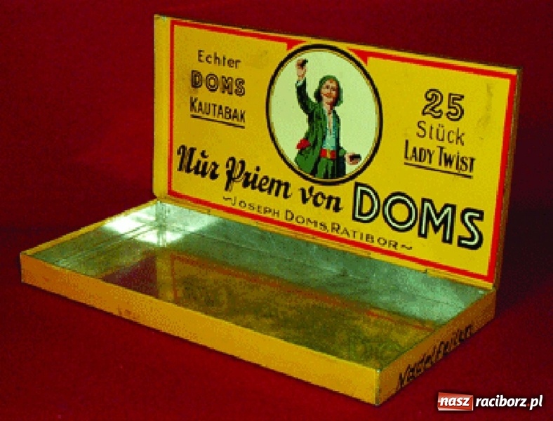 Zdjęcie w galerii na portalu naszraciborz.pl: Raciborskie imperium tytoniowe Domsów na starej fotografii  wiadomości z regionu