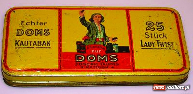 Zdjęcie w galerii na portalu naszraciborz.pl: Raciborskie imperium tytoniowe Domsów na starej fotografii  wiadomości z regionu