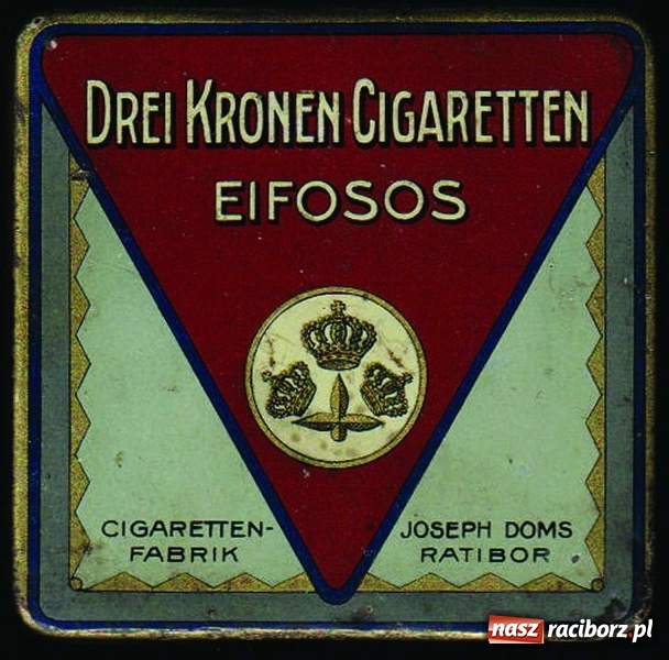 Zdjęcie w galerii na portalu naszraciborz.pl: Raciborskie imperium tytoniowe Domsów na starej fotografii  wiadomości z regionu