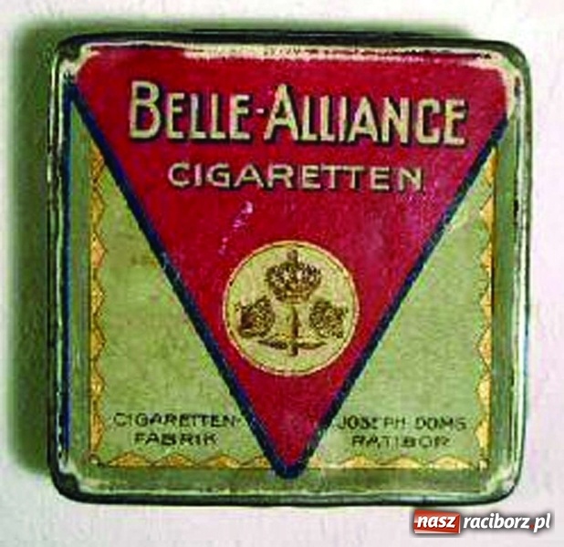 Zdjęcie w galerii na portalu naszraciborz.pl: Raciborskie imperium tytoniowe Domsów na starej fotografii  wiadomości z regionu