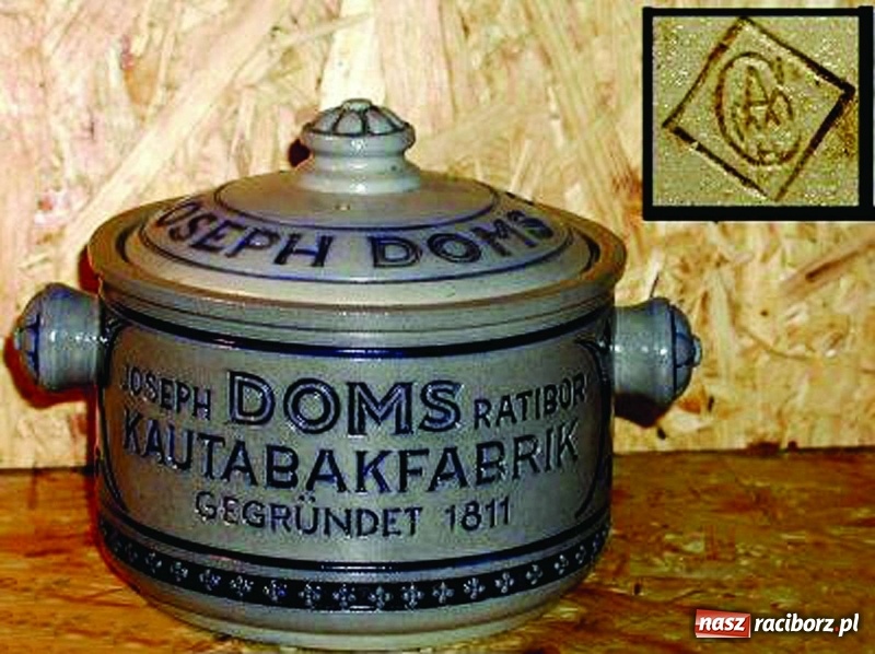 Zdjęcie w galerii na portalu naszraciborz.pl: Raciborskie imperium tytoniowe Domsów na starej fotografii  wiadomości z regionu